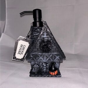 Haunted house soap dispenser gothic witch decor Halloween decor